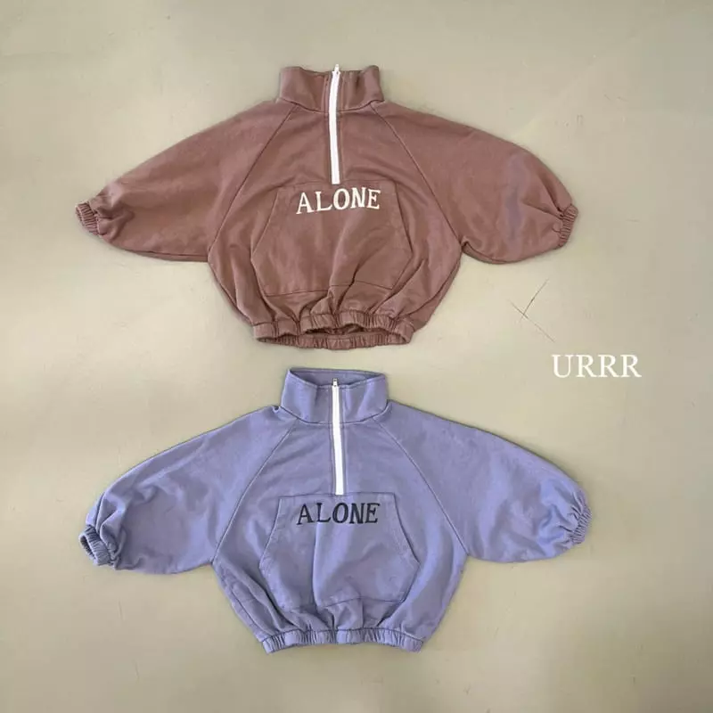 Urrr - Korean Children Fashion - #Kfashion4kids - Alone Anorak Sweatshirt - 6