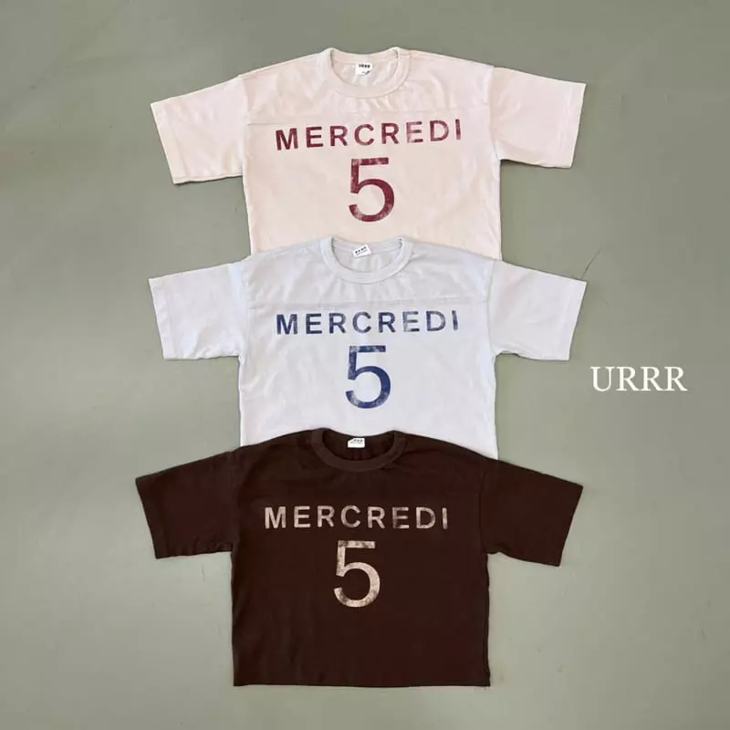 Urrr - Korean Children Fashion - #childofig - Number Tee - 2