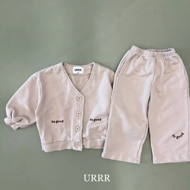 Urrr - Korean Children Fashion - #childofig - Bian Top Bottom Set - 2