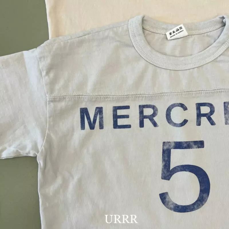 Urrr - Korean Children Fashion - #childrensboutique - Number Tee - 3
