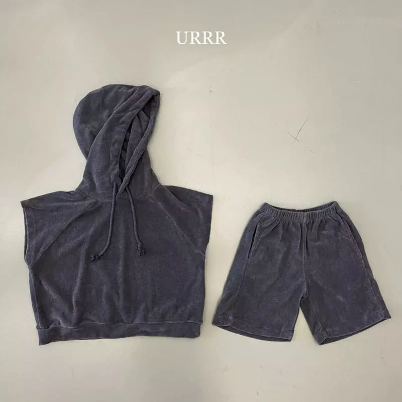 Urrr - Korean Children Fashion - #designkidswear - Inssa Hoody Top Bottom SET - 3