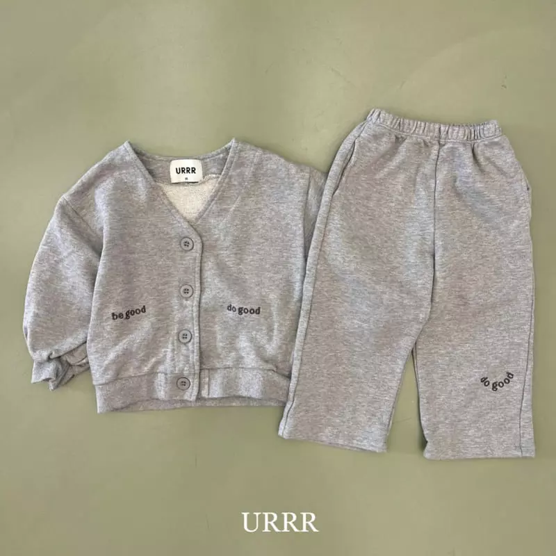 Urrr - Korean Children Fashion - #childrensboutique - Bian Top Bottom Set - 4