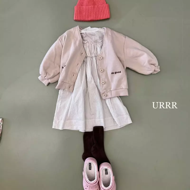 Urrr - Korean Children Fashion - #fashionkids - Bian Top Bottom Set - 6
