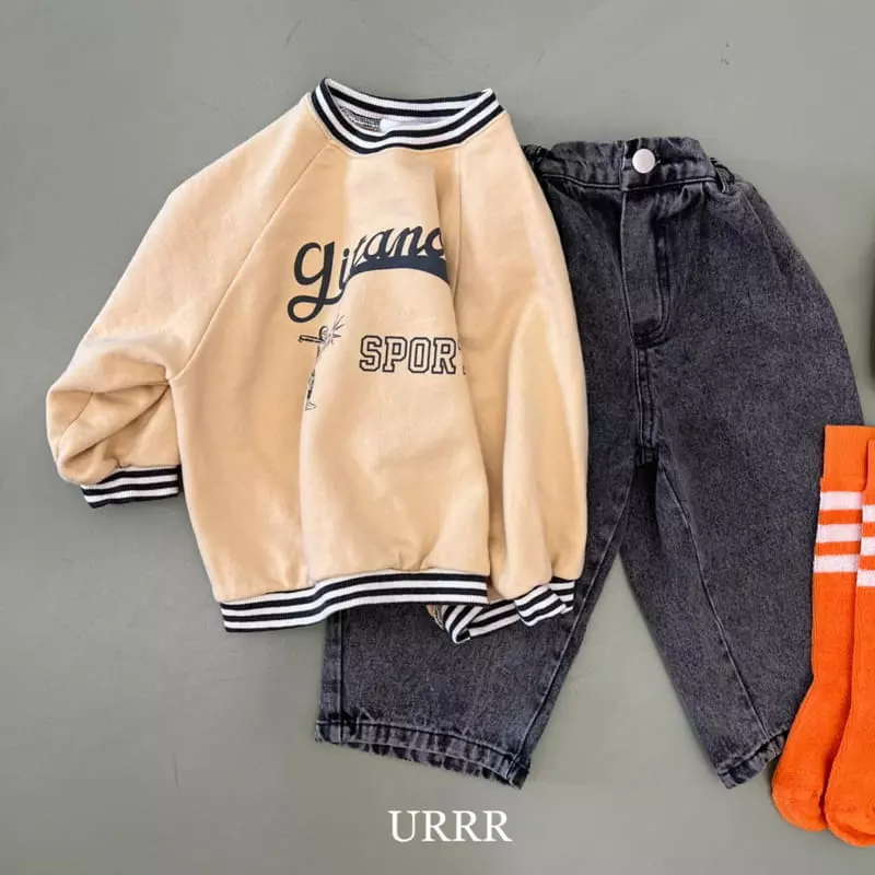 Urrr - Korean Children Fashion - #fashionkids - Bread Jeans - 5