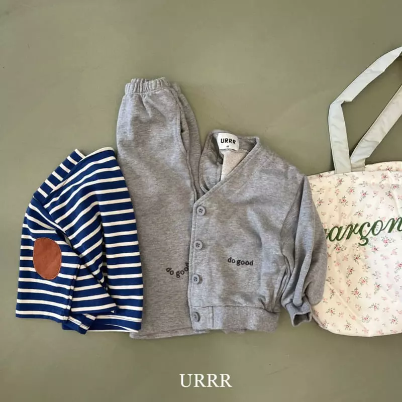 Urrr - Korean Children Fashion - #kidsshorts - Bian Top Bottom Set - 7