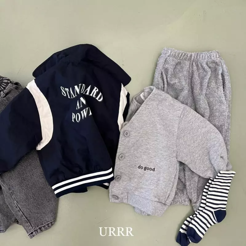Urrr - Korean Children Fashion - #kidsstore - Bian Top Bottom Set - 8