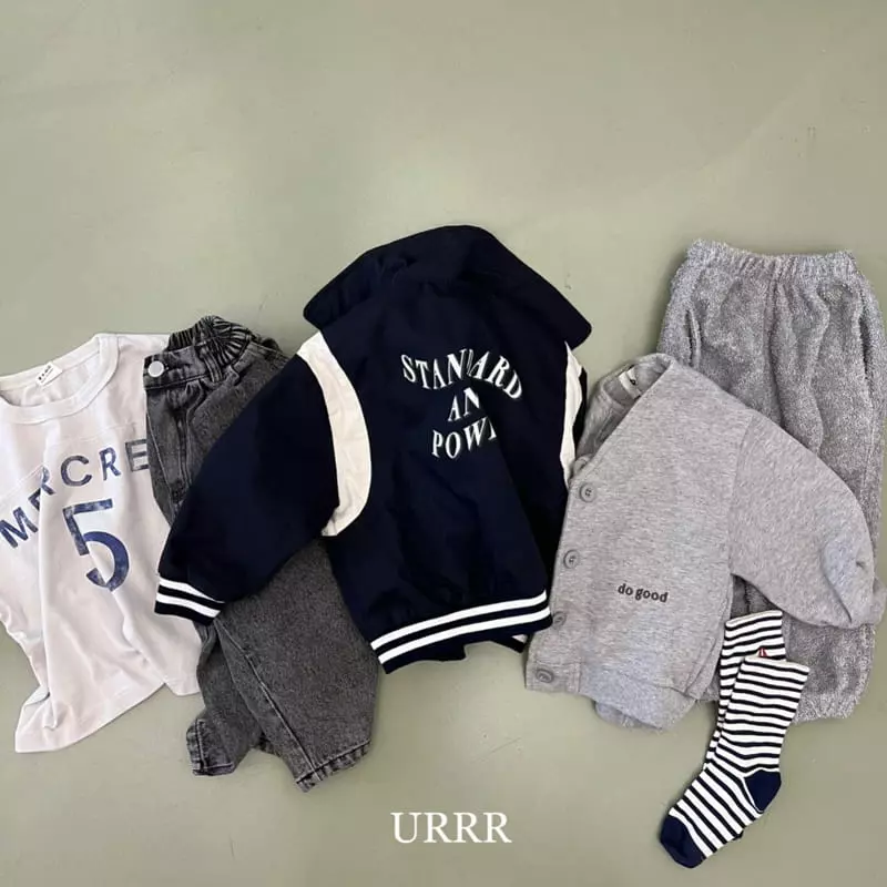 Urrr - Korean Children Fashion - #kidsstore - Bread Jeans - 7