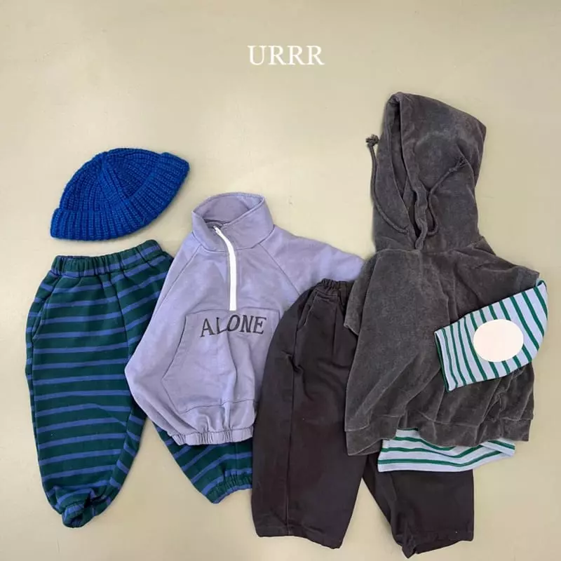 Urrr - Korean Children Fashion - #kidsshorts - Alone Anorak Sweatshirt - 4