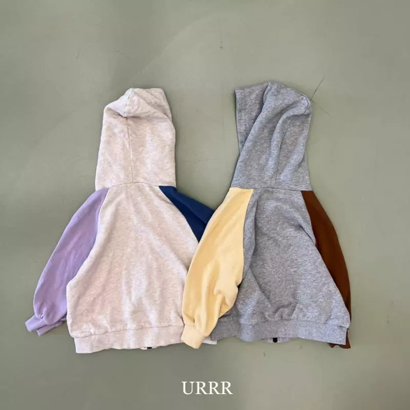 Urrr - Korean Children Fashion - #kidsstore - Story Color Hoody Jumper - 2