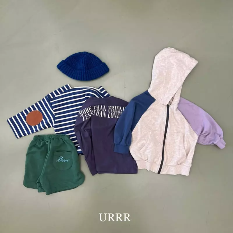 Urrr - Korean Children Fashion - #littlefashionista - Story Color Hoody Jumper - 5
