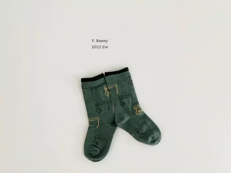 V Bunny - Korean Children Fashion - #Kfashion4kids - Pauls Socks Set - 5