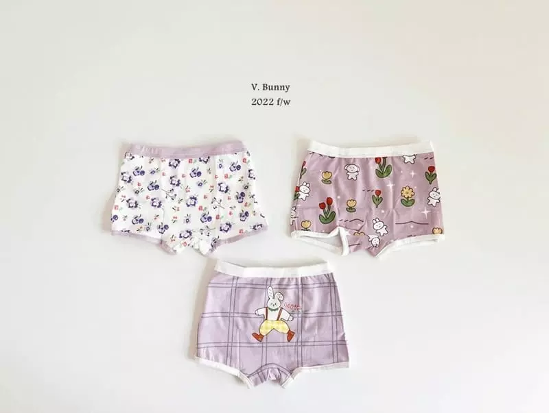 V Bunny - Korean Children Fashion - #childofig - Alice Rabbit Underwear Set - 6