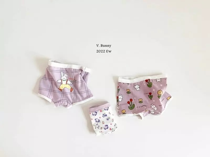 V Bunny - Korean Children Fashion - #childofig - Alice Rabbit Underwear Set - 7