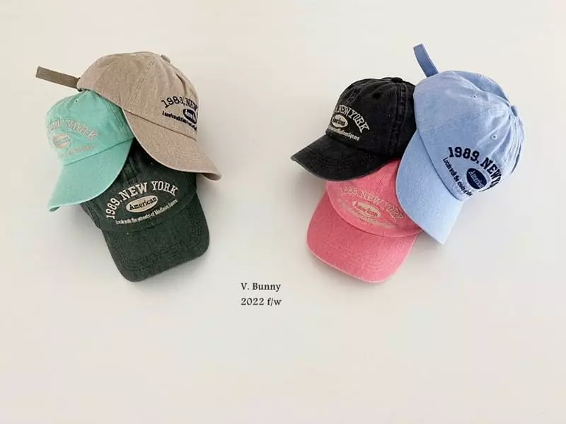 V Bunny - Korean Children Fashion - #childofig - New York Cap - 2