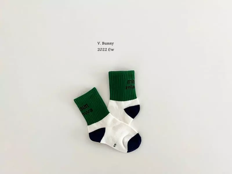 V Bunny - Korean Children Fashion - #childofig - Little Socks Set - 7
