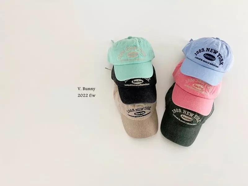 V Bunny - Korean Children Fashion - #childrensboutique - New York Cap - 3