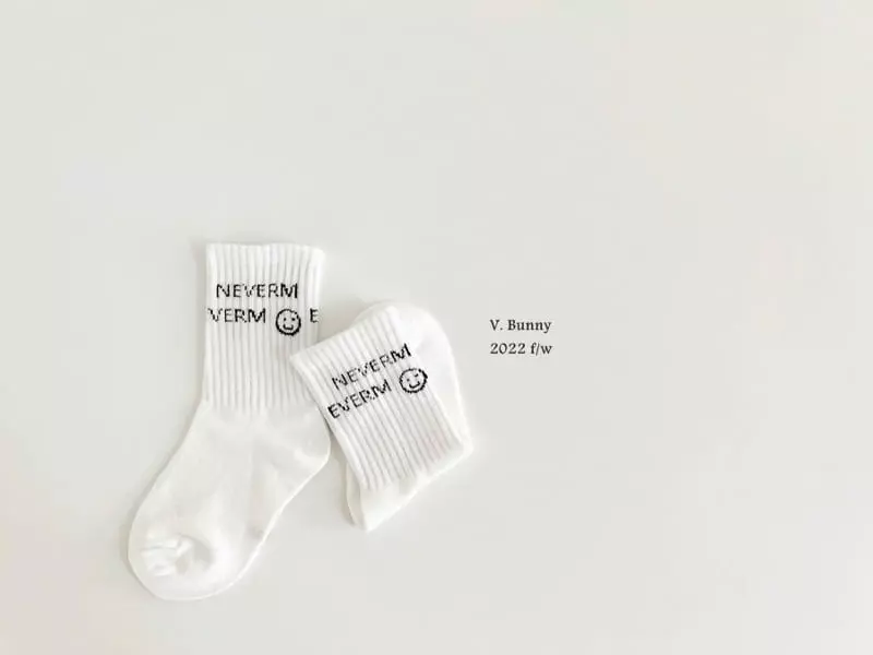 V Bunny - Korean Children Fashion - #childofig - Sunny Socks Set - 4