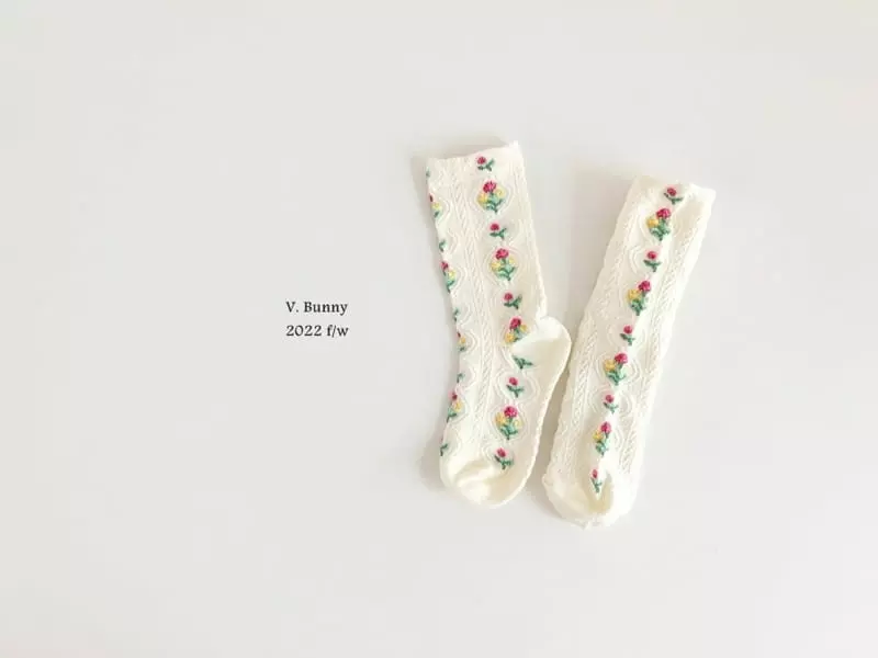 V Bunny - Korean Children Fashion - #childrensboutique - Is Socks Set - 2