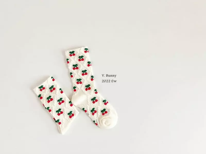 V Bunny - Korean Children Fashion - #designkidswear - Is Socks Set - 3