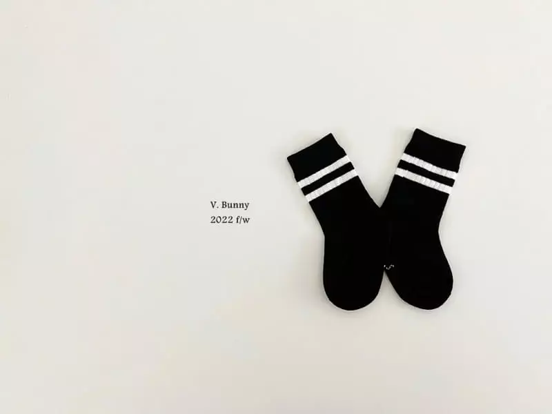V Bunny - Korean Children Fashion - #designkidswear - Edan Socks Set - 4