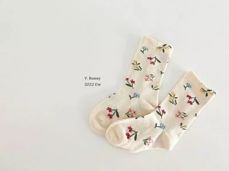 V Bunny - Korean Children Fashion - #discoveringself - Samseck Socks Set - 3