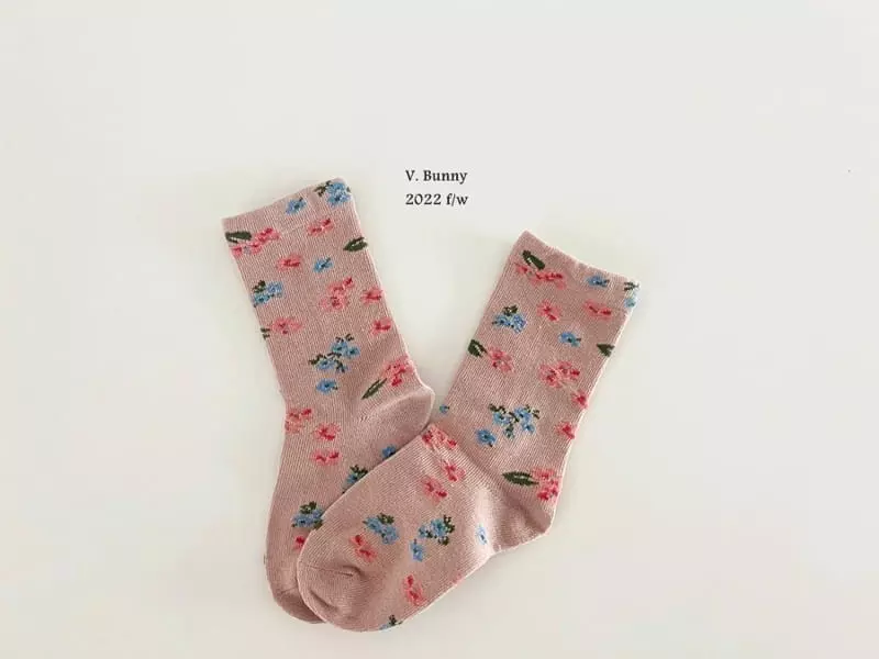 V Bunny - Korean Children Fashion - #discoveringself - Samseck Socks Set - 4