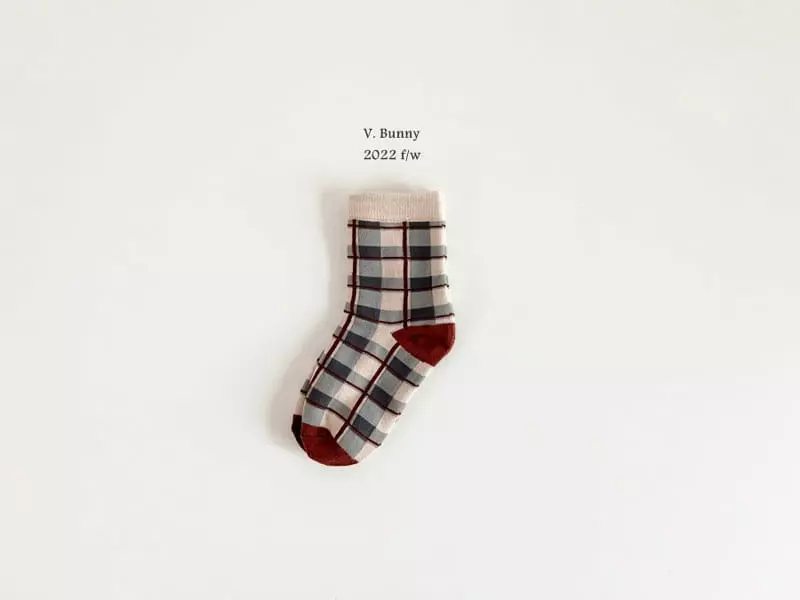 V Bunny - Korean Children Fashion - #fashionkids - Acorn Socks Set - 6