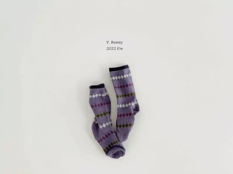 V Bunny - Korean Children Fashion - #kidsshorts - Pauls Socks Set - 2