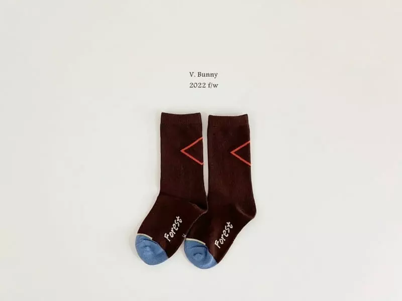 V Bunny - Korean Children Fashion - #kidsshorts - Munk Socks Set - 3