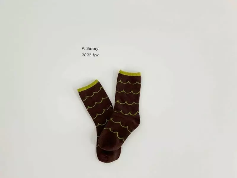 V Bunny - Korean Children Fashion - #kidsstore - Pauls Socks Set - 4