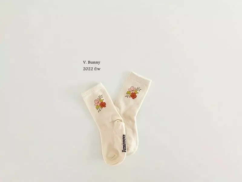 V Bunny - Korean Children Fashion - #kidzfashiontrend - Lena Socks Set - 3