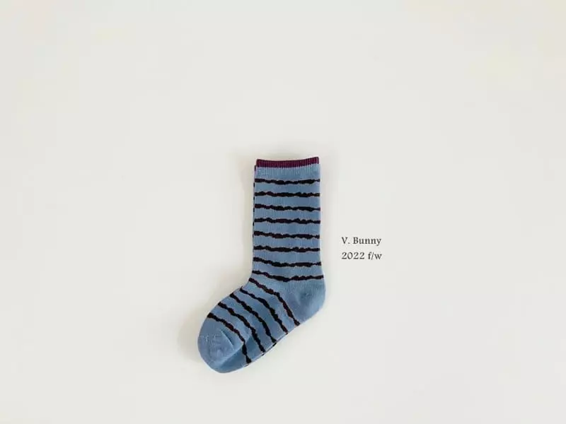 V Bunny - Korean Children Fashion - #kidzfashiontrend - Munk Socks Set - 5