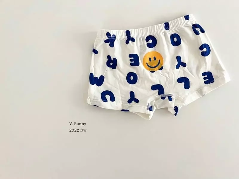 V Bunny - Korean Children Fashion - #magicofchildhood - Smile Underwear Set - 2
