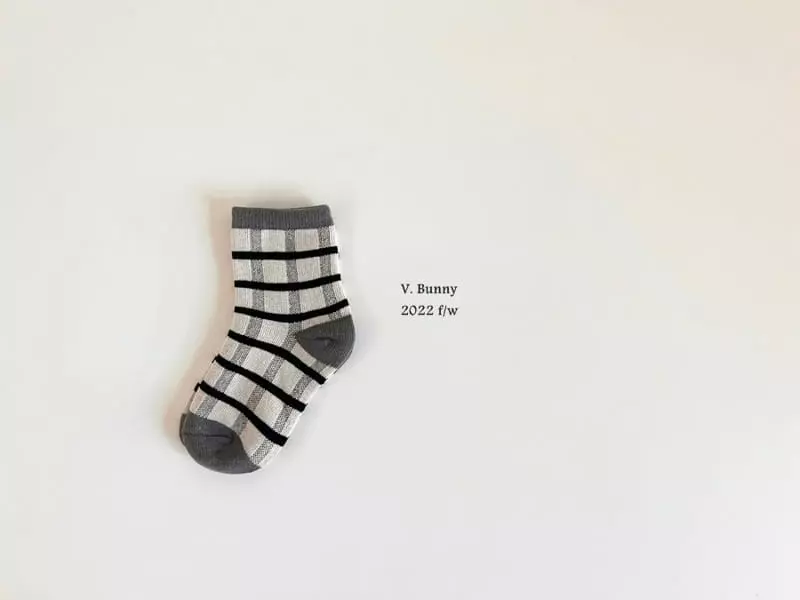 V Bunny - Korean Children Fashion - #magicofchildhood - Maibe Socks Set - 6