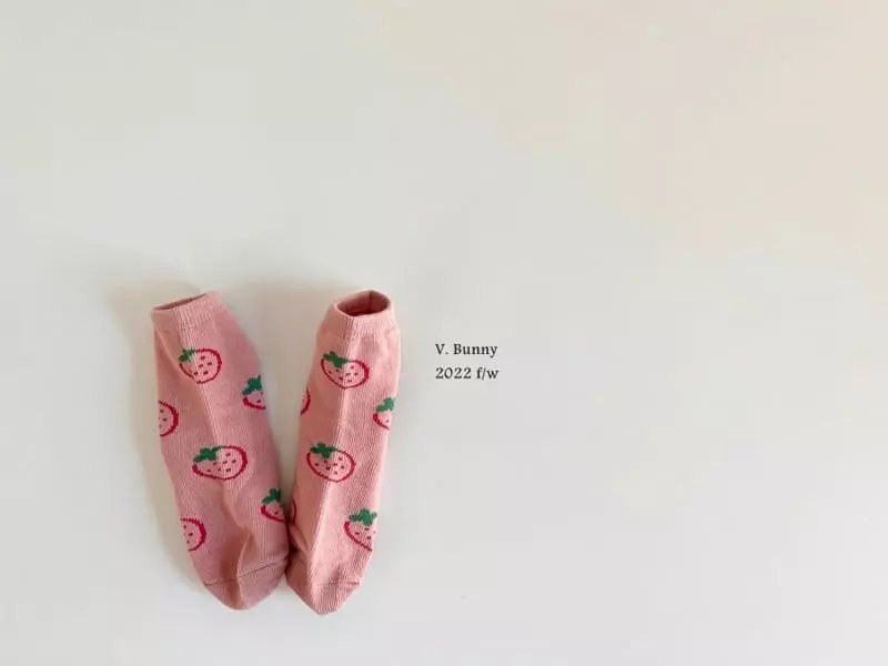 V Bunny - Korean Children Fashion - #magicofchildhood - Cute Socks Set - 3
