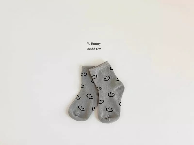 V Bunny - Korean Children Fashion - #minifashionista - Maibe Socks Set - 7