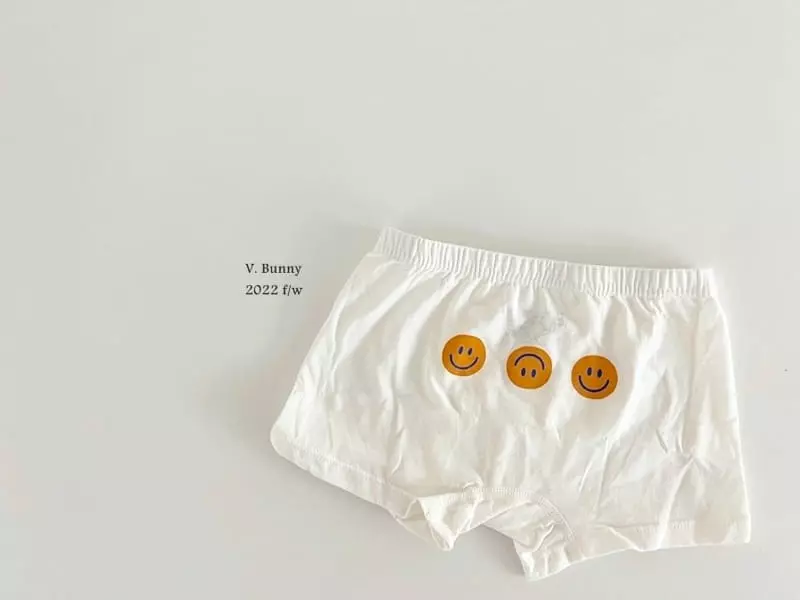 V Bunny - Korean Children Fashion - #minifashionista - Smile Underwear Set - 4