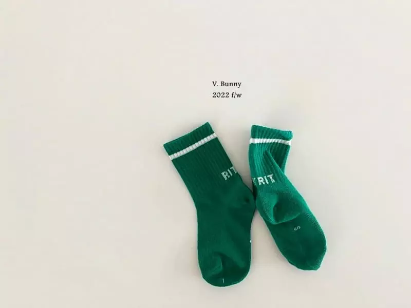 V Bunny - Korean Children Fashion - #stylishchildhood - Little Socks Set - 6