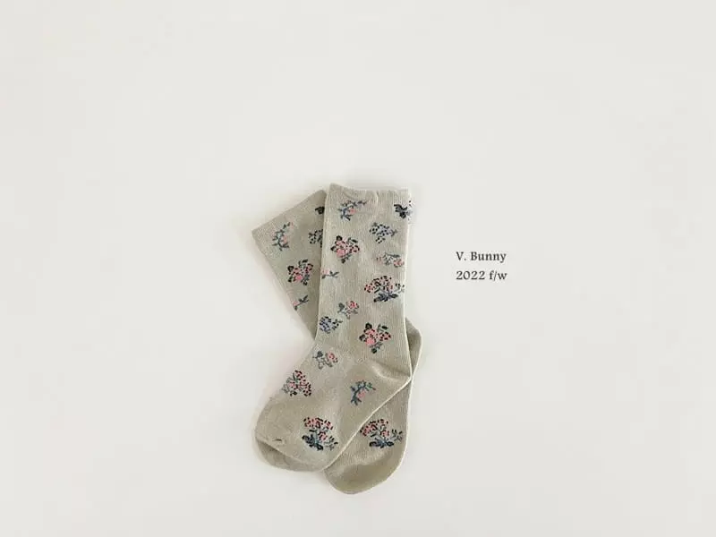 V Bunny - Korean Children Fashion - #stylishchildhood - Ping Ping Socks Set - 3