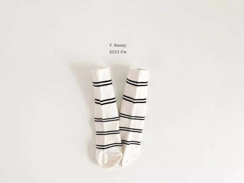 V Bunny - Korean Children Fashion - #prettylittlegirls - Papi Socks Set - 4