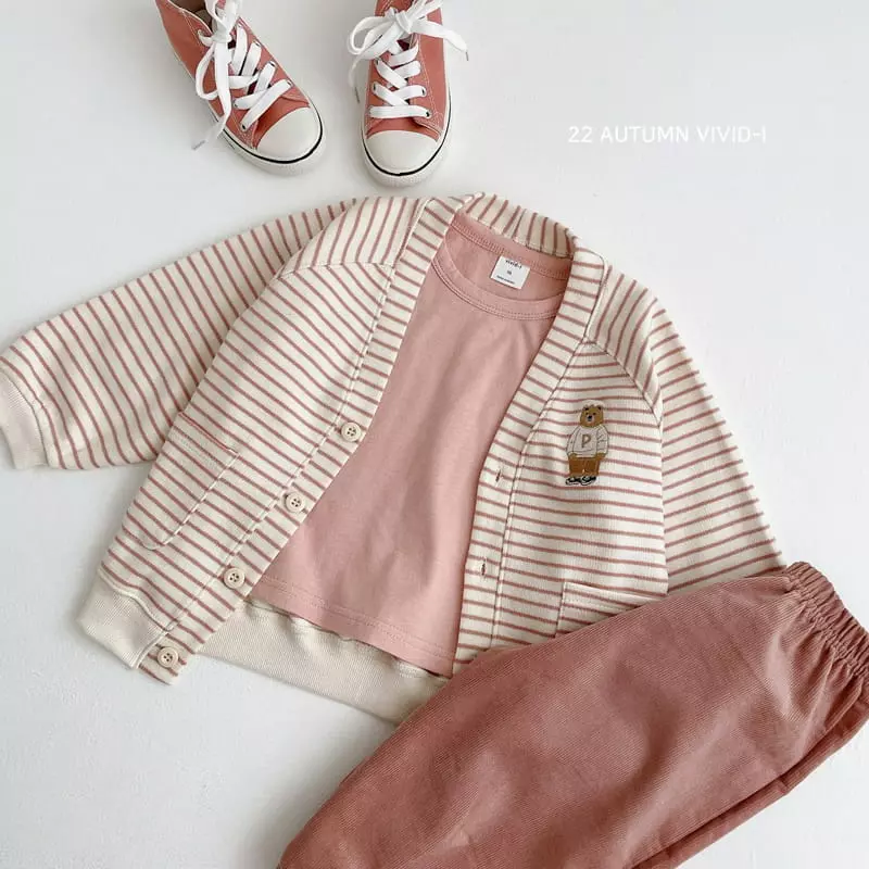 Vivid I - Korean Children Fashion - #Kfashion4kids - Fall 1+1 Tee - 10