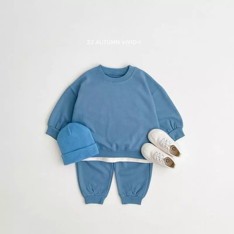 Vivid I - Korean Children Fashion - #childofig - 22 Fall Vivid Top Bottom Set - 10