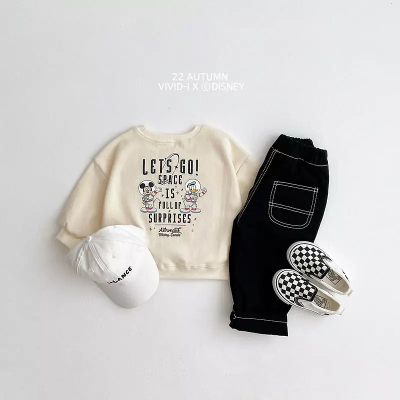 Vivid I - Korean Children Fashion - #childofig - Disney Space Sweatshirt - 11