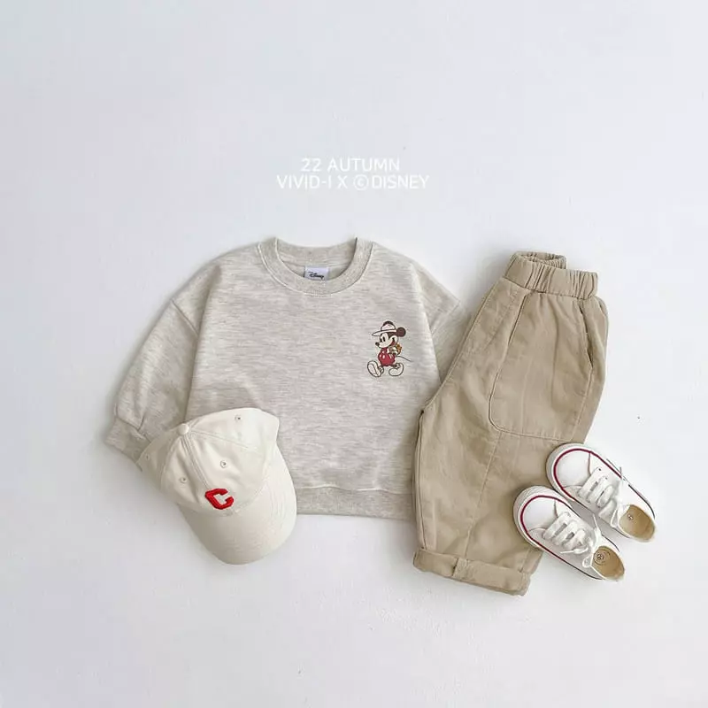 Vivid I - Korean Children Fashion - #childofig - Disney Fishing Sweatshirt - 10