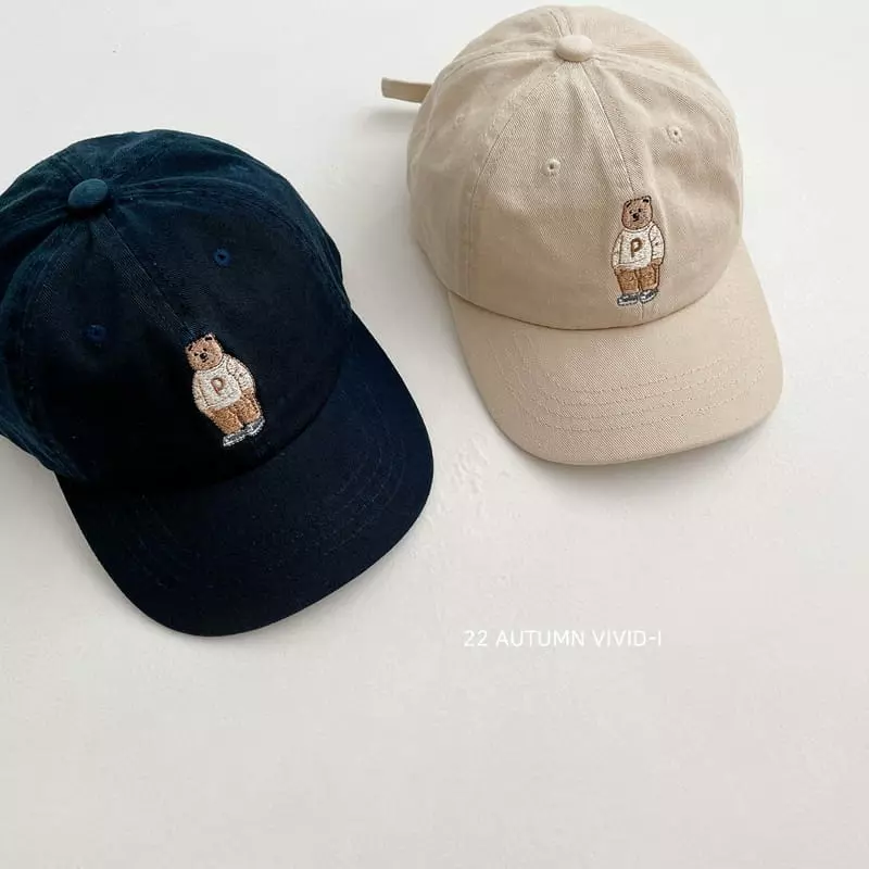 Vivid I - Korean Children Fashion - #childrensboutique - P Bear Ball cap - 7