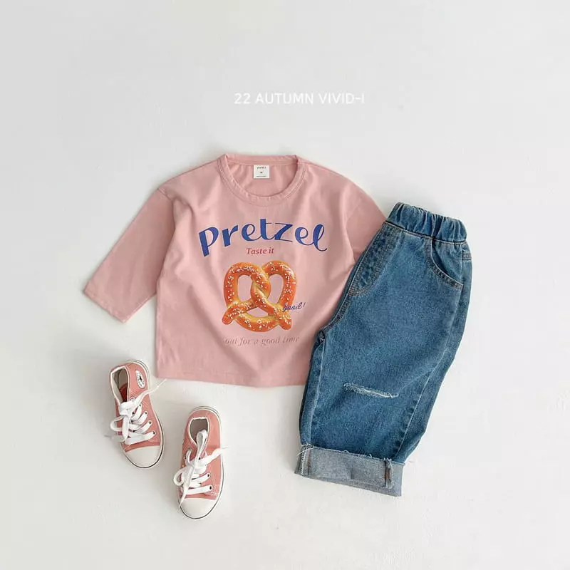 Vivid I - Korean Children Fashion - #childrensboutique - Bread Tee - 7