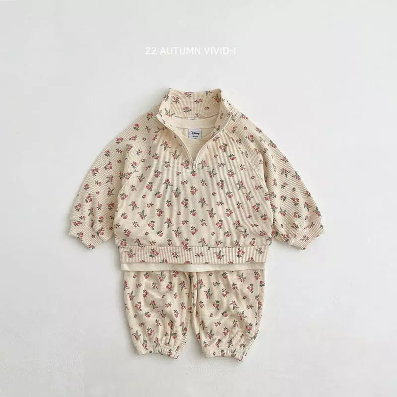 Vivid I - Korean Children Fashion - #childrensboutique - Fall Waffle Anorak - 4