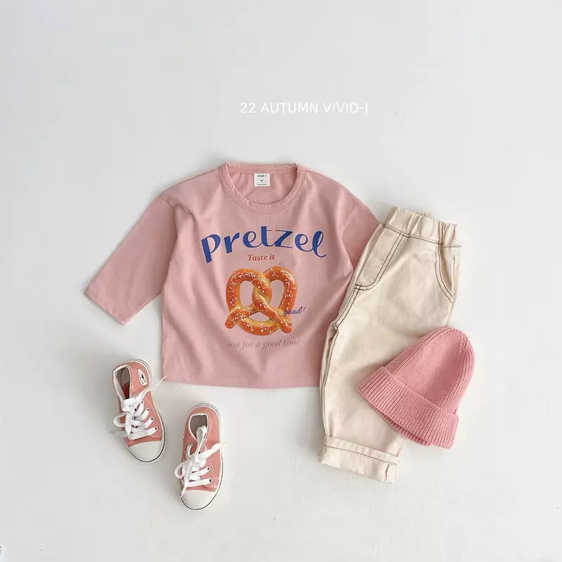 Vivid I - Korean Children Fashion - #designkidswear - Bread Tee - 8