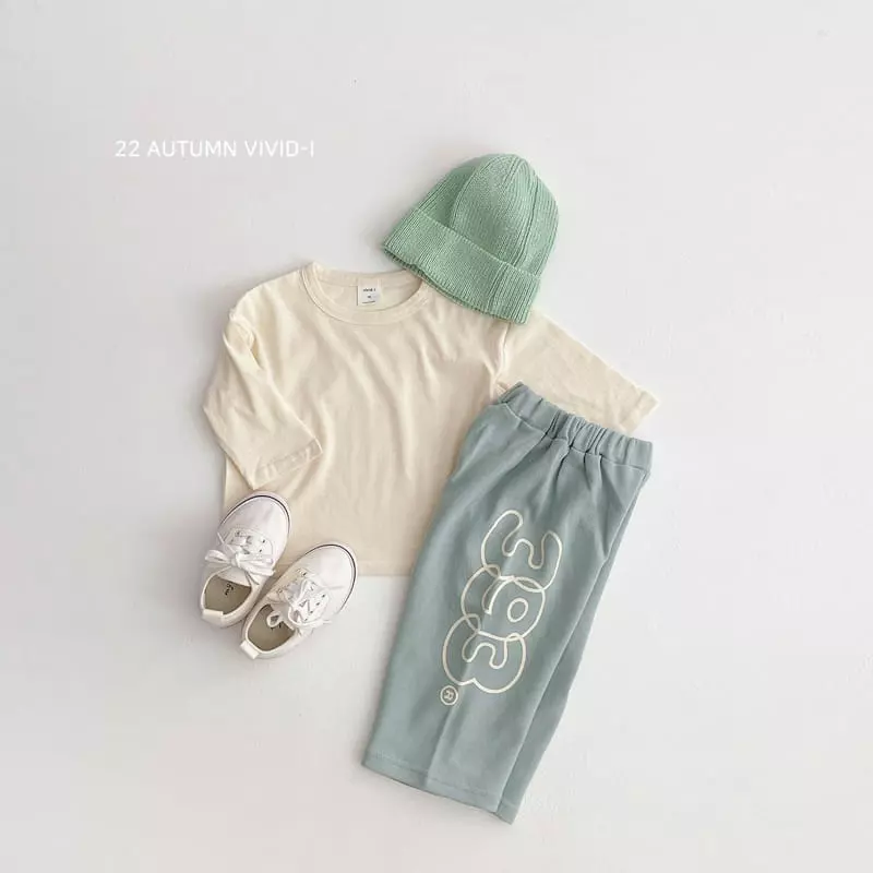 Vivid I - Korean Children Fashion - #designkidswear - 393 Wide Pants - 8