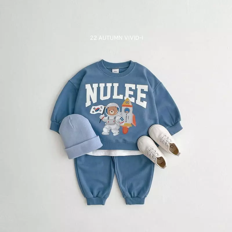 Vivid I - Korean Children Fashion - #discoveringself - Nuriho Top Bottom Set - 2